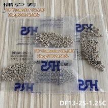 1000 개/세트 커넥터 DF13-2S-1.25C 플라스틱 쉘 2P 1.25mm 및 Origianl, 한개옵션0