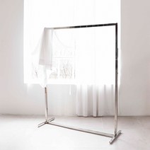 지엔디스플레이 주문제작 스탠드 디자인행거 옷가게 인테리어 튼튼한헹거 쇼핑몰 백화점 고급 파이프 스텐드옷걸이 행거, 05. 스텐폴리싱