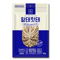 강아지황태육포 애견간식 황태 핫태 80g 6팩 1세트 강아지동결건조간식 애견육포 -153EA givenus11408*5101757jV, 1, 본상품선택
