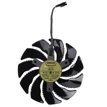 Lopbinte REDEON AORUS RX580/570 GIGABYTE GV-RX570 GV-RX580AORUS용 88mm GPU 쿨러 그래픽 카드 팬(시계 반대 방향 1개), 1
