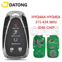 Datong 세계 자동차 원격 제어 키 쉐보레 크루즈 말리부 스파크 이퀴녹스 2016-2, 02 HYQ4EA 434MHz, 09 4 Plus 1 SUV