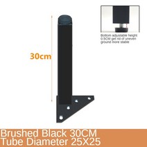 매트리스 받침대 깔판 침대 파운데이션 편백나무 침대프레임 저상 라지킹 데이베드 호텔, 8-블랙 4개