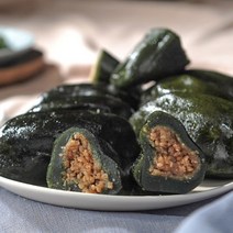 정성듬뿍 영광모싯잎 모시떡깨 600g10알 2봉, 없음, 상세설명 참조