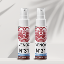 베녹스(레드)통증 엘보 1+1 파스냄새 없는 바르는 통증겔 베녹스 골프 테니스 엘보 뜨끈한 마사지 크림 마사지 겔 마시지 젤, 2개, 30ml