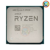 CPU AMD Ryzen 9 3950X R9 3.5 GHz 16 코어 32 스레드 프로세서 7NM L3 64M 100000000051 소켓 AM4