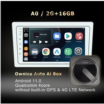 BMW 카플레이 Ownice-무선 애플 카플레이 Ai 박스 안드로이드 11 차량 플레이 안드로이드 오토 유튜브 넷픽스 구글 플레이 BMW 3 시리즈 E90 E91 F30, 01 A0 2G 16G