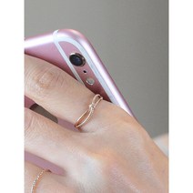 실버 925 엘프 로즈골드 반지 리본 데일리 페미닌 실버링 데이트 은반지