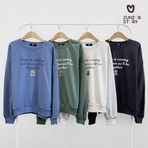 주니어스토리 커밍맨투맨 10대의류 여아의류 주니어의류 티셔츠 맨투맨 후드티 초등학생옷