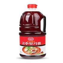 해표 고추맛 기름, 1.8L, 8개