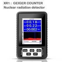 EMF측정기 XR1 가이거 계수기 핵 방사선 검출기 개인 선량계 엑스레이 베타 감마 LCD 테스터, 04 XR1 black