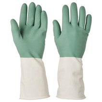 [당일발송] 이케아 NEW 고무장갑 천연라텍스 린니그 RINNIG S/M, 혼합, 중(M), 1개