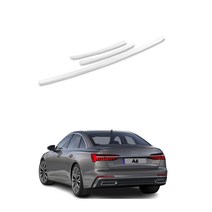 엠에스파츠 아우디 A6 C8 2019년이후 전면 프론트 그릴 하단 크롬 포인트 몰딩