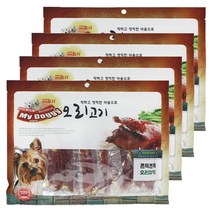 펫더맨 마이도기 프리미엄 애견간식 300g, 오리져키맛, 4개