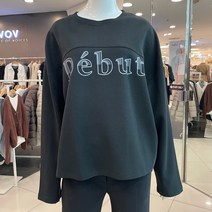 [보브] 백 배색 레터링 맨투맨 7121440501 뉴코아일산
