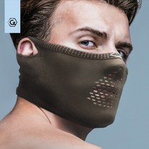 감자마스크 TS1 여름 초슬림 아쿠아 숏 쿨링 냉감 스포츠 자전거마스크 라이딩 버프 전국 인터넷 매장, D.KHAKI