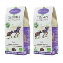 TERRAMOKA 테라모카 파푸아 산 100 프로 아라비카 이네스 홀 빈 원두 커피 콩 coffee beans ines 200g 2팩, 1세트
