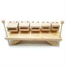 SOL 미니 테이블 5음 템플블럭 TTB-5, 42*14cm