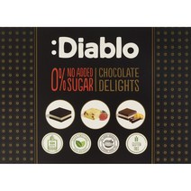 Diablo No Added Sugar Chocolate Delights 디아블로 노 에디드 슈가 초콜릿 딜라이트 4oz(115g), 1개