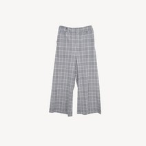 UNIQLO 유니클로 글렌체크 와이드 팬츠 WOMAN_M