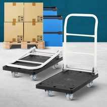검정사각대차 (소) - 국내산 카트/P대차 [W520880]