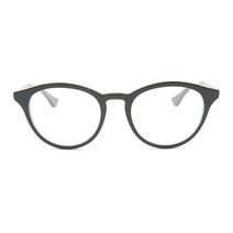 Dita DTX512 48 01 TOPOS 아이갈스 프레임 블랙 크리스탈 그레이 옐로우 골드 데모 렌즈 48mm