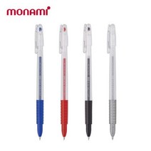 모나미 젤러펜502/중성펜/젤펜/필기, 0.7mm-실버