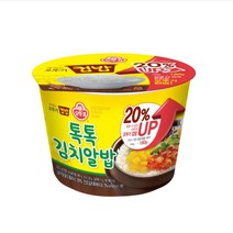 오뚜기 컵밥 톡톡 김치알밥 222g 12개, 1
