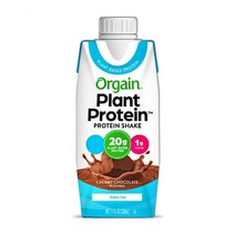 GC녹십자 올게인 플랜트베이스 마시는 단백질 음료 초콜릿맛 330ml x 12개 (총 3 960ml) 휴대용 오가닉 식물성 프로틴 드링크 유기농 헬스 보충제