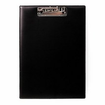 PVC 레버 데이다 흑색 A4 화일 1개 문구용클립보드 사무실클립보, 단품