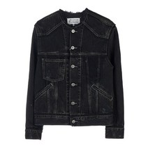 [라벨루쏘] [메종 마르지엘라] S50AM0575 S30842 961 백 스티치 카라리스 데님 자켓