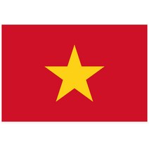 90x60 중형 베트남 국기 vietnam flag, 1개, 네이비