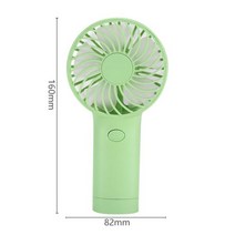 이동식에어컨 미니 넥 팬 여름 넥 쿨러 충전식 usb 휴대용 팬 음소거 야외 스포츠 팬, 초록