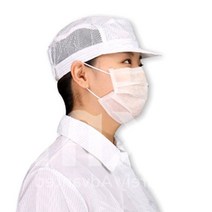 방진 모자 제전모 무진모 크린룸 후드 C1, 화이트2XL