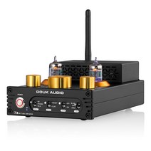 Douk Audio X1 160W+160W GE5654 진공관 앰프 턴테이블용 MM 포노 앰프 블루투스 5.0