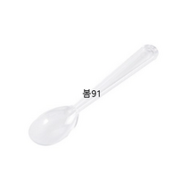 봄91 SP 투명 아이스크림 스푼 소 9 x 1.9 cm, 100개입, 1개