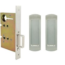 INOX FH29PD8010-10B 아크 트림 포켓 잠금 통과 FH29PD8010-14 490984, Satin Stainless Streel, Satin Stainless Streel