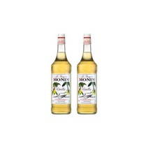 모닌 바닐라 시럽 1000ml 2개세트, 모닌 블루큐라소 시럽 1000ml 2개세트