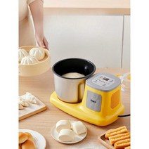 가정용 떡 만드는기계 국수 면 자동 반죽 모찌기계, 노란색 - 스마트