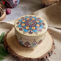 Scented Candles Fragrance Handmade jar Dried Flowers Tinplate Box Mini Tins for Wedding Gift Home De, 5