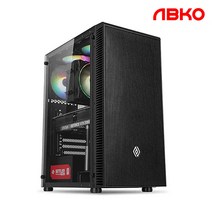 부피가 큰 상품은 개별 택배비 적용으로인한 2개이상 구매시 착불로 발송됩니다.앱코 NCORE 커넬 강화유리 미들타워 PC케이스