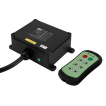 조작 크레인리모컨 LCC A600 6 버튼 무선 산업용 원격 제어 스위치 단일 속도 자동차 뒷문 12v 리프트 크레인, [01] Black, [02] DC 36-450V