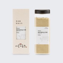 시골기름집 국내산 검은콩 미숫가루 선식 500g