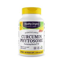 헬씨오리진 커큐민 피토솜 500mg 60캡슐, 60 Count (Pack of 1)