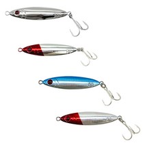 토미코리아 스나이퍼 크롬메탈 20g-100g 메탈지그 삼치 방어 부시리 C, 100g, 블루 홀로그램