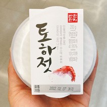 반찬단지 토하젓 200g, 1개