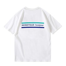 (모어댄베이직) [당일출고] 5부 반팔 MTB봉쥬 오버핏 커플룩