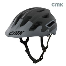 CRNK 크랭크 MTB 벌칸 VULCAN 자전거 헬멧 산악 전동킥보드 에어로 소두핏 KC, 블랙