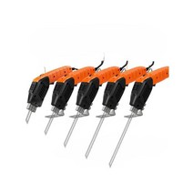 폼커터 스펀지 폼 절단 스티로폼 열선칼 열재단기, (250W) 직선 컷 더블 커터헤드  오렌지