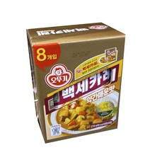 코스트코 오뚜기 백세카레 약간매운맛100g X 8입