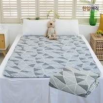 한일의료기 한일매직 노르딕그레이 워셔블 전기요 전기장판, 그레이, 더블(135 x 180 cm)